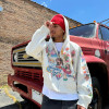 Luxury Hoodie Manufacturer | Custom Mens 500 GSM Heavyweight Graphic Zip Up Hoodies For Business