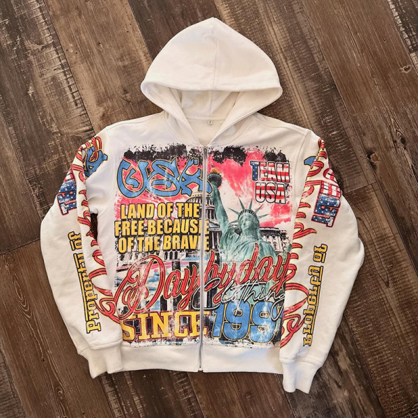 Custom Cropped Oversized Hoodie Supplier | Vintage Graphic Hoodies Streetwear OEM Garment Manufacturer