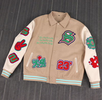 Custom Varsity Jacket Manufacturer | Best Y2k Embroidery Cotton Jacket Factory in China For Streetwear Brands