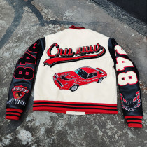 Premium Jacket Manufacturer | Custom Varsity Jackets with Leather Sleeves & Embroidery for Streetwear Brands