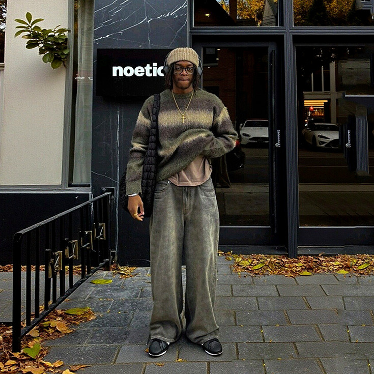 A visual journey through the streetwear clothing manufacturing process, from fabric to finished garment.