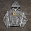 Y2K Tracksuit Manufacturer | Custom Rhinestone Hoodie & Flared Sweatpants for Streetwear Brands