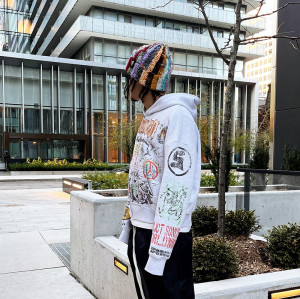 Custom Graphic Hoodie Manufacturer | Heavyweight Vintage Print Streetwear Clothing Manufacturer