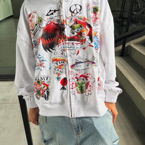 Luxury Hoodie Manufacturer | Custom Streetwear Graphic Zip Up Hoodies OEM Clothing Factory