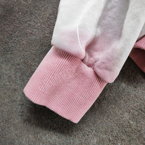 Custom Acid Wash Hoodie Manufacturer | Men's Pastel Y2K Letter Zip-Up Hoodies Supplier | Produced by GrooveColor