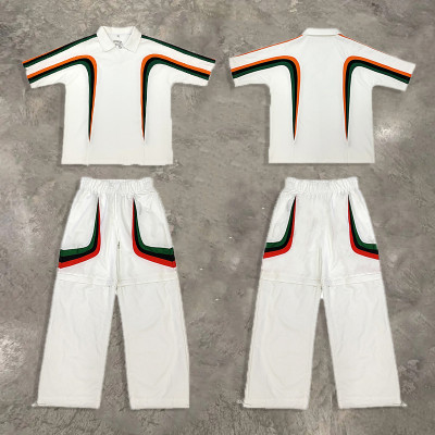 Mens Tracksuit Pants Polo Tracksuits Manufacturer | Custom Embroidered 90s Tracksuit Sets Streetwear Wholesale | Men's Clothing Supplier