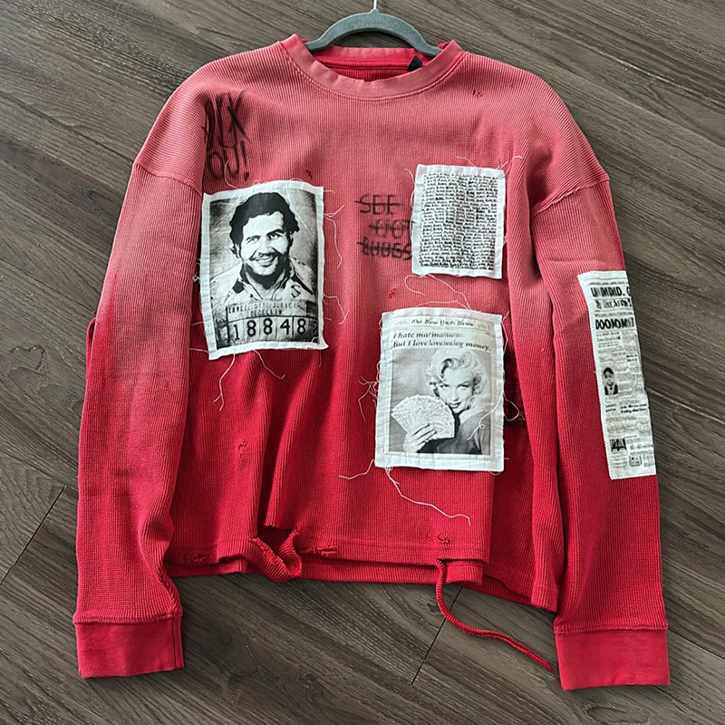 A premium heavyweight cotton t-shirt from a Michigan clothing manufacturer, showcasing quality fabric and stitching.