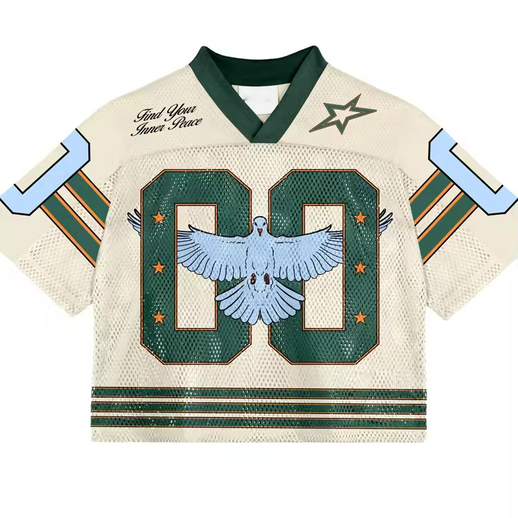 Quality control in streetwear manufacturing for fashion jerseys in China