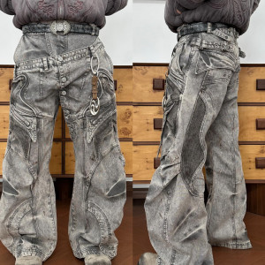 How Do You Scale Vintage Wide Leg Pants Production Without Losing Wash Consistency or Silhouette Control?