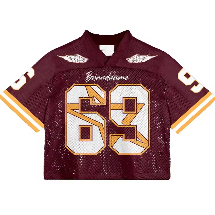 Quality control in streetwear manufacturing for custom retro football jerseys