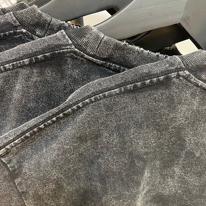 Quality control in streetwear manufacturing for complex surface decoration and embellishment