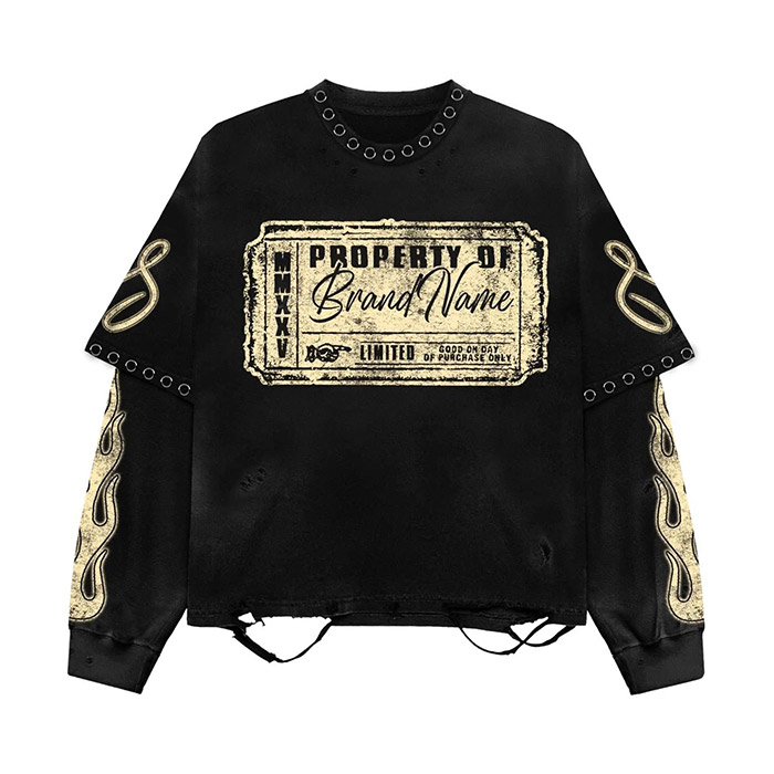 Quality control in streetwear manufacturing for custom sweatshirts