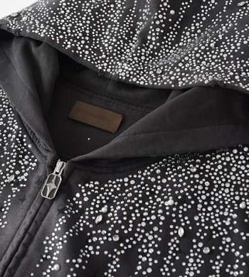 Why Custom Vintage Rhinestone Hoodies Are Harder to Manufacture Than They Look?