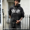 Custom Acid Wash Hoodie Manufacturer | Distressed Streetwear with Graffiti Prints | Vintage Clothing Factory