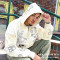 Custom Hoodie Manufacturers | Varsity Letter Graffiti Pullover with Tattoo Fonts | Zip Up Hoodie Factory
