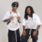 Oversized DTG Print T shirt Manufacturer | Custom Distressed Streetwear Tee Shirt | Groovecolor