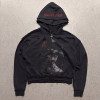 Custom Distressed Hoodie Manufacturer | Oversized DTG Cracked Print & Double Hood Streetwear Hoodies With Embroidery | Groovecolor