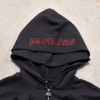 Custom Distressed Hoodie Manufacturer | Oversized DTG Cracked Print & Double Hood Streetwear Hoodies With Embroidery | Groovecolor