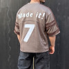 Custom Streetwear Jersey Tee Manufacturer | Mesh Panel Splicing & Applique Embroidery T-Shirt Factory | Groovecolor