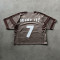 Custom Streetwear Jersey Tee Manufacturer | Mesh Panel Splicing & Applique Embroidery T-Shirt Factory | Groovecolor