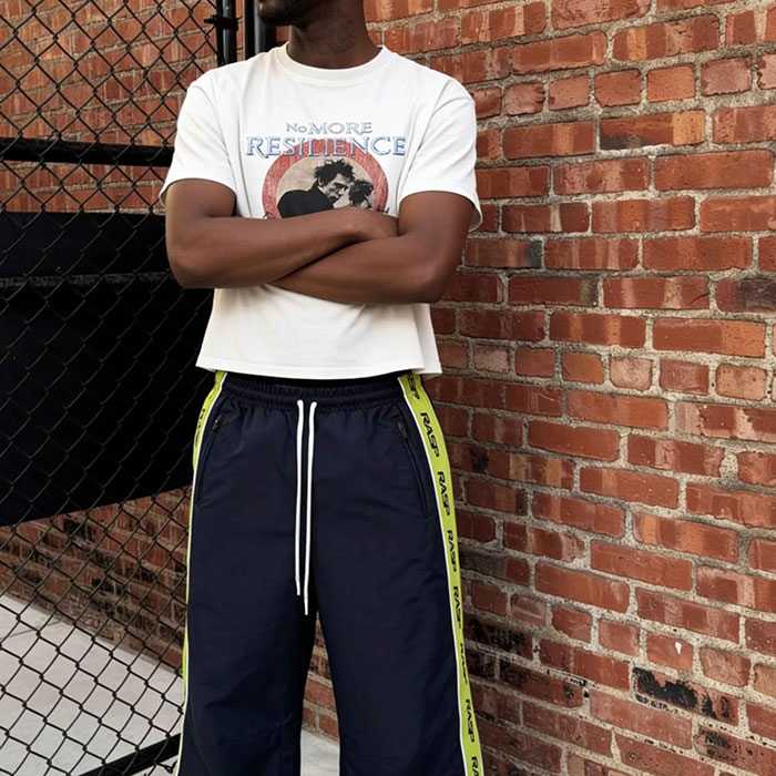 Oversized OEM T-shirt production review at a Dongguan streetwear factory in China