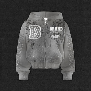 How to Find a Rhinestone Hoodie Manufacturer for Y2K Streetwear Brands?