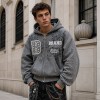 Heavyweight Hoodie Manufacturer | Vintage Rhinestone Zip Hoodie OEM Factory | GROOVECOLOR