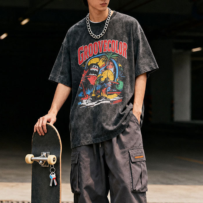 Jersey Mesh Applique T-Shirt Alternatives for Streetwear Brands