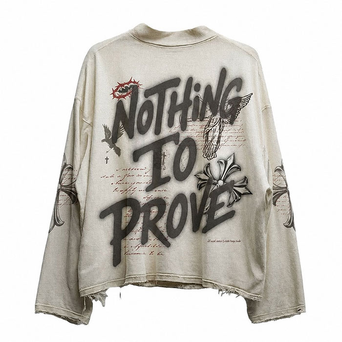Vintage T-shirt manufacturing in Dongguan for streetwear brand production