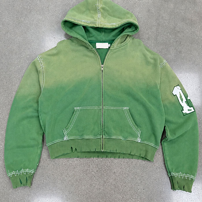 Retro washed streetwear production in Dongguan China for premium apparel brands