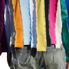Streetwear T-shirts Manufacturer | Custom Unique Long Sleeve Tshirt Supplier | Customized Fringed Hem Color Block Patchwork Long Sleeve Tee For Men