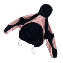 Custom Streetwear Water-proof Sportswear Factory | Manufacturing Windbreaker Long-Sleeve Nylon Adjustable Cuff Jackets | Custom Printing Suppliers For Streetwear Band