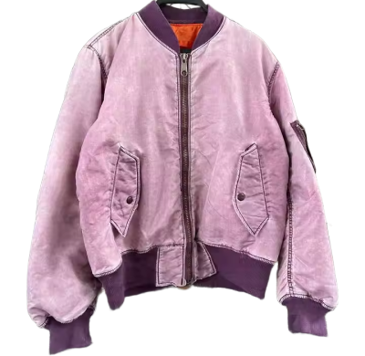 Wholesale Streetwear Jacket Factory | Custom Men's Acid Wash Vintage Coats | Heavyweight Thick Oversized Outdoors Casual Jacket Suppliers