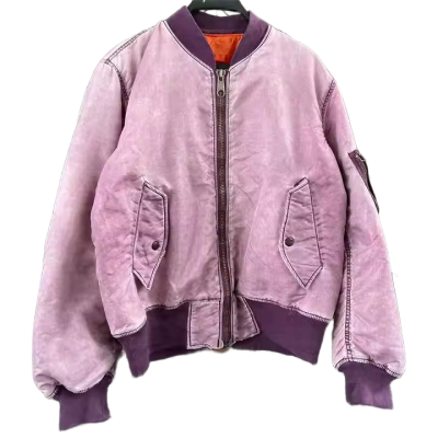 Wholesale Streetwear Jacket Factory | Custom Men's Acid Wash Vintage Coats | Heavyweight Thick Oversized Outdoors Casual Jacket Suppliers