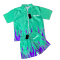 Wholesale Men's Shirt & Short Sets Manufacturer | Custom Flame Short Sleeve Streetwear Suits Supplier | Oversized Print Noylon Set Designs Factory