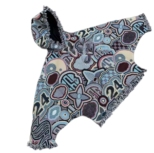 Streetwear Graphic Print short-sleeve Set Suppliers | Hoodie & Short Tracksuits Factory | Oversided Print Raw Hem Tassel Suits OEM Manufacturers