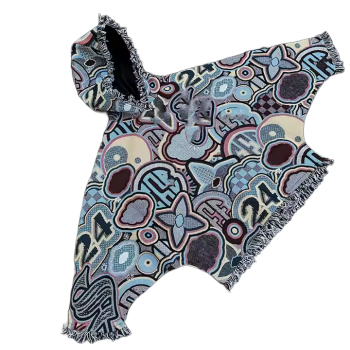 Streetwear Graphic Print short-sleeve Set Suppliers | Hoodie & Short Tracksuits Factory | Oversided Print Raw Hem Tassel Suits OEM Manufacturers