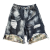Plus Size Jean Shorts Manufacturer | Custom Vintage Acid Wash Distressed Camouflage Denim Short