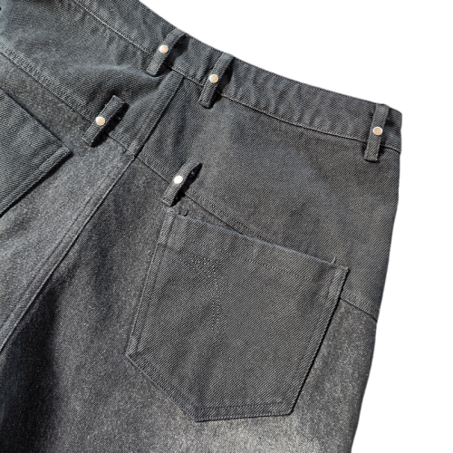 Shorts Manufacturer | Custom Acid Wash Jean Shorts | Oversized Patchwork Baggy Y2k Shorts