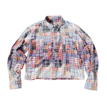 Custom Vintage Shirts Manufacturer | Oversized Long Sleeve Hip Hop Wash Shirts | 100 Cotton Plus Size Button Up Plaid Shirts Streetwear Factory