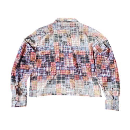 Custom Vintage Shirts Manufacturer | Oversized Long Sleeve Hip Hop Wash Shirts | 100 Cotton Plus Size Button Up Plaid Shirts Streetwear Factory