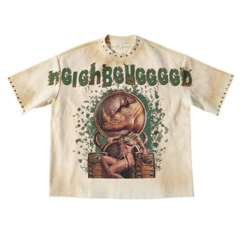 Vintage T-shirt Streetwear Manufacturers | Custom Y2k Streetwear t shirt Boxy Cropped Supplier | 100 Cotton Heavyweight Graphic Tee Factory