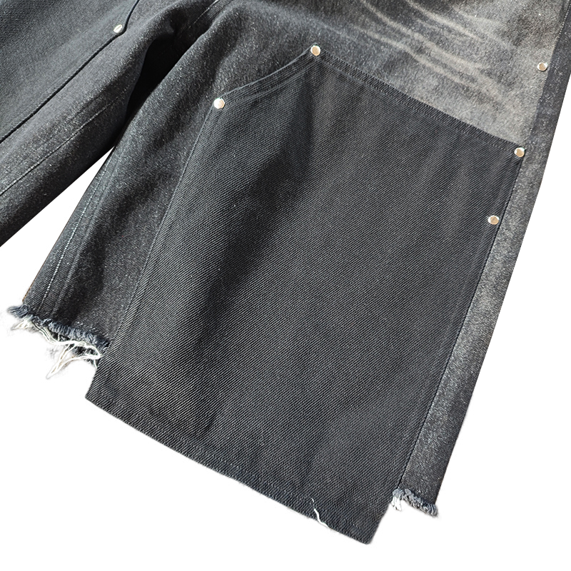 Acid Wash Jean Shorts