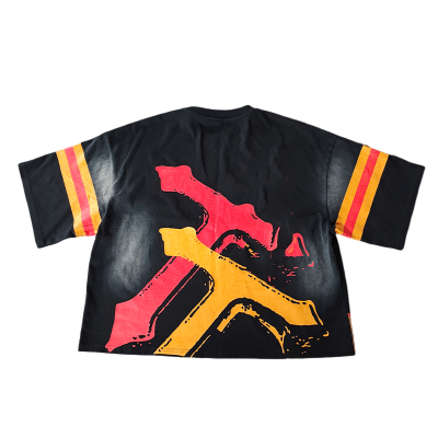 Oversized T Shirt Manufacturer | Custom Vintage Plus Size Graphic Tees with Acid Wash for Streetwear Brands