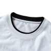 Streetwear Oversized T-Shirts Manufacturer | Premium Boxy Vintage Plaid Heavyweight T Shirt | Distressed Patchwork Short Sleeve Cotton T-shirt Factory