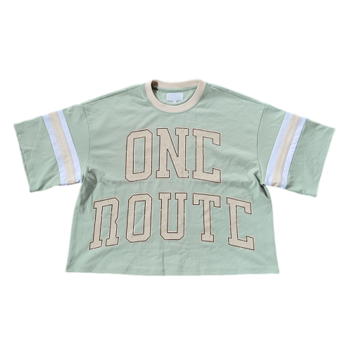 Heavyweight T-Shirt Manufacturer | Custom Drop Shoulder Vintage Sports College-style Graphic Tee | Oversized Streetwear Clothing Manufacturer