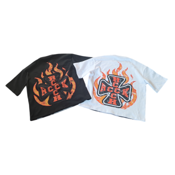 Oversized T Shirt Manufacturer | OEM Clothing Manufacturer | Custom 300GSM Boxy Heavyweight Graphic Tee