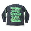 Streetwear Manufacturer For Sweatshirt | Custom Oversized Washed Heavyweight Vintage Graphic T Shirt | Boxy Graphics Printing Long Sleeve For Men