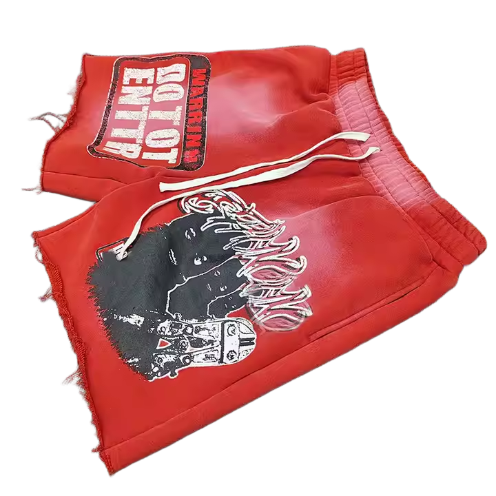 custom mens streetwear short factory