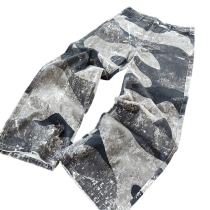 Mens Camo Pants Custom Supplier | Baggy Camouflage Trousers Manufacturer With Digital Printing For Fashion Brands